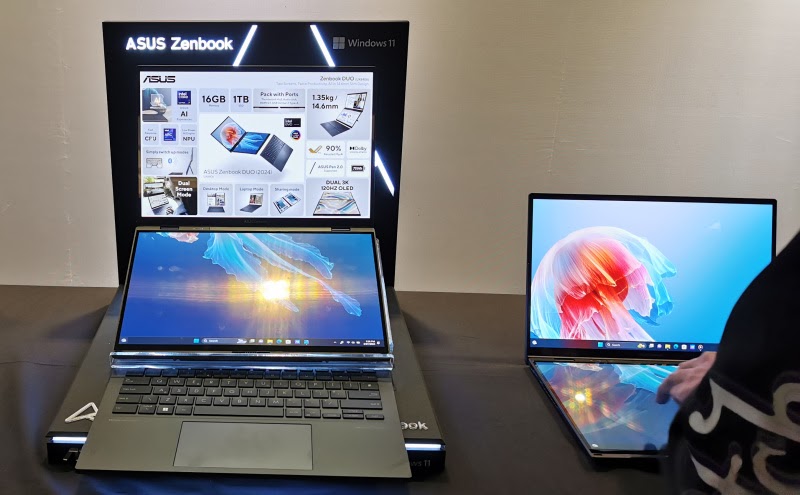 Inovasi Laptop Lipat ASUS Zenbook Duo 2026 dengan ScreenPad Plus